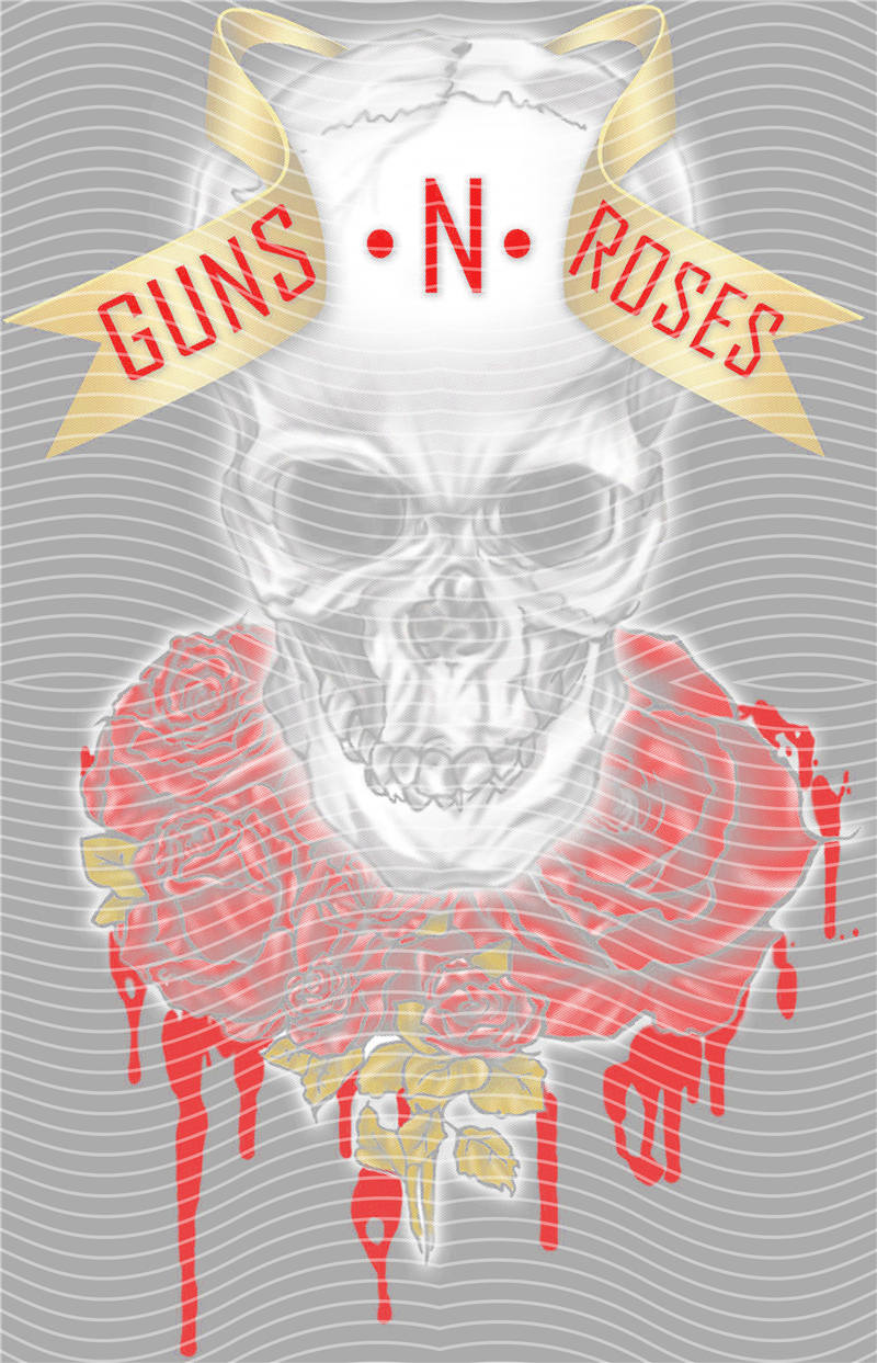 Metal band half tone-MB 105